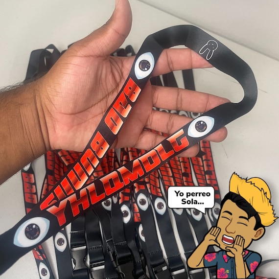 Bad Bunny Lanyard Llavero