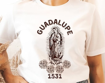 Camiseta de Nuestra Señora de Guadalupe: Camiseta devocional mariana
