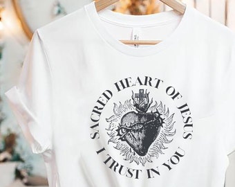 Heiligstes Herz Jesu T-Shirt: Katholische Unisex-Kleidung