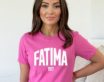 Our Lady of Fatima T-Shirt: Catholic Gift, Unisex Cotton Tee