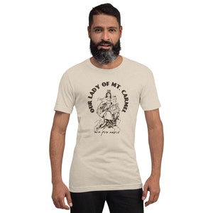 Vår Fru av Karmelberget T-shirt: Katolsk Jungfru Maria T-shirt bild 2