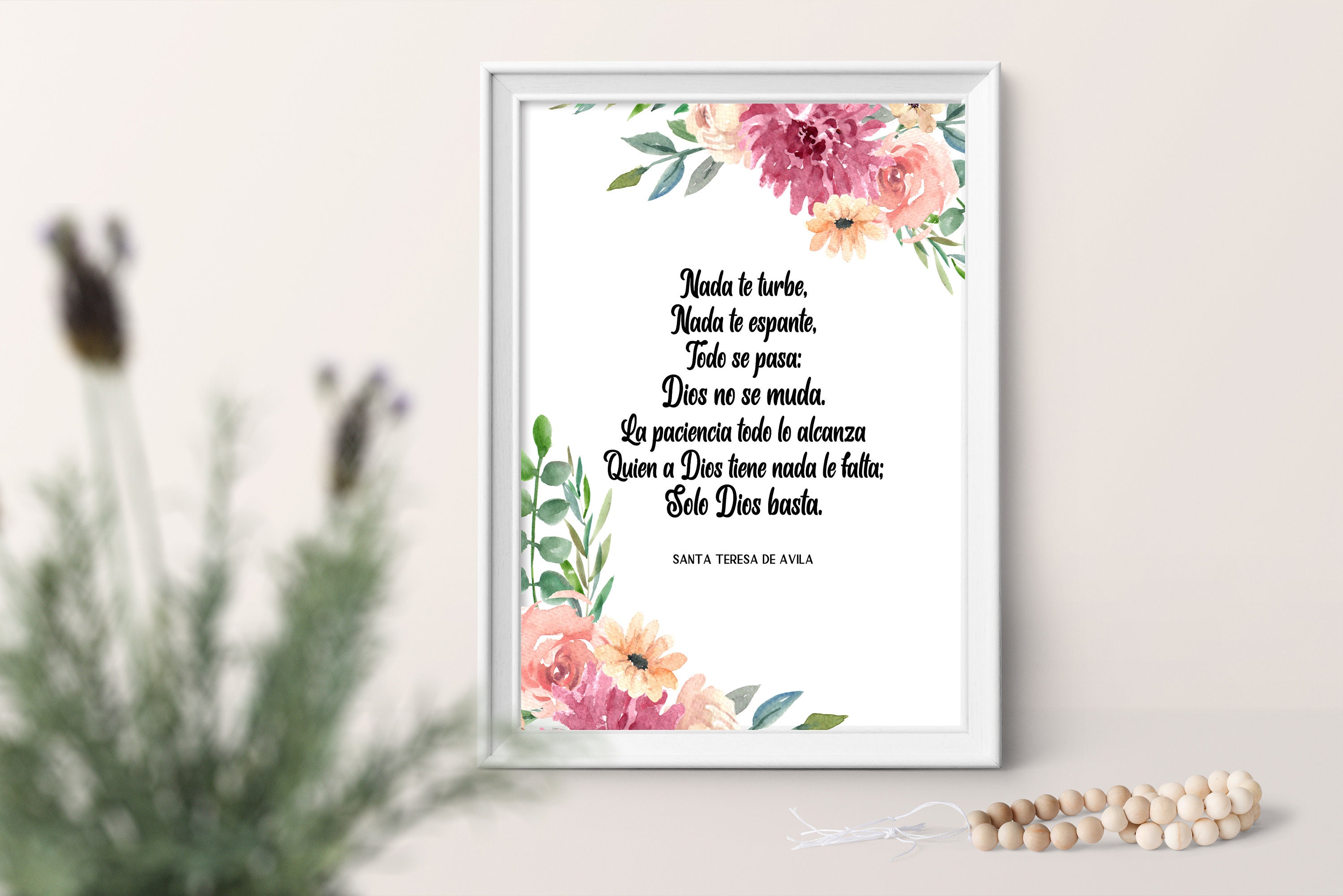 Poema Nada te turbe de Santa Teresa De Jesús Análisis del poema