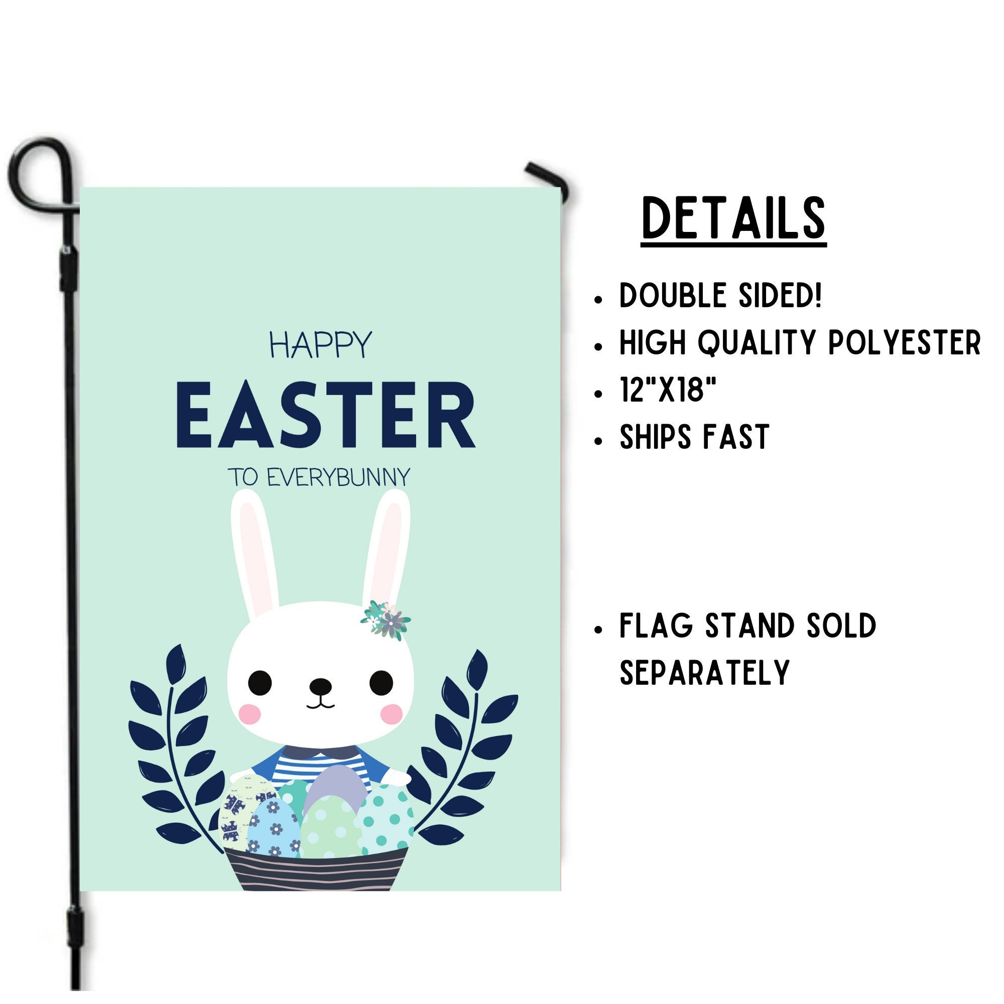 Discover Happy Easter Garden Flag | Holiday| Yard Flag