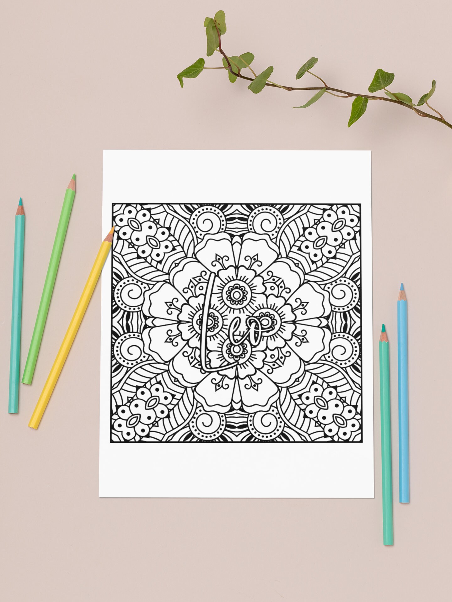 Printable: Leo Zodiac Sign Mandala Coloring Pages Adult - Etsy