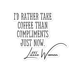 Piccole Donne Louisa May Alcott Citazione Piccole Donne Citazione Caffè Piccole Donne
