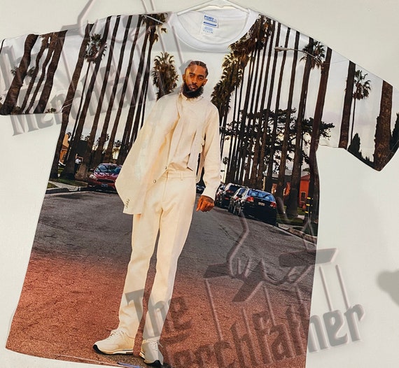 Nipsey Hussle Trees All Over Print T 