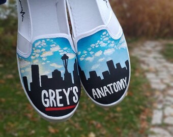 plain canvas shoes for painting