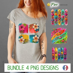 Mexican Floral Brush Stroke PNG Design, Embroidered Flower PNG Files, Colorful Flowers PNG, Shirt Png, Mexico for Women Tshirt,  Digital