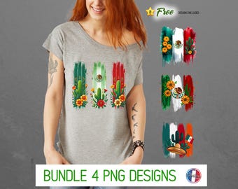 Mexico Brush Stroke PNG Design, Mexican Flag PNG Files, Patriotic Mexico Pride PNG, Shirt Png, Mexican for Women Tshirt,  Digital