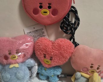 TATA Plush BT21 Official - Etsy