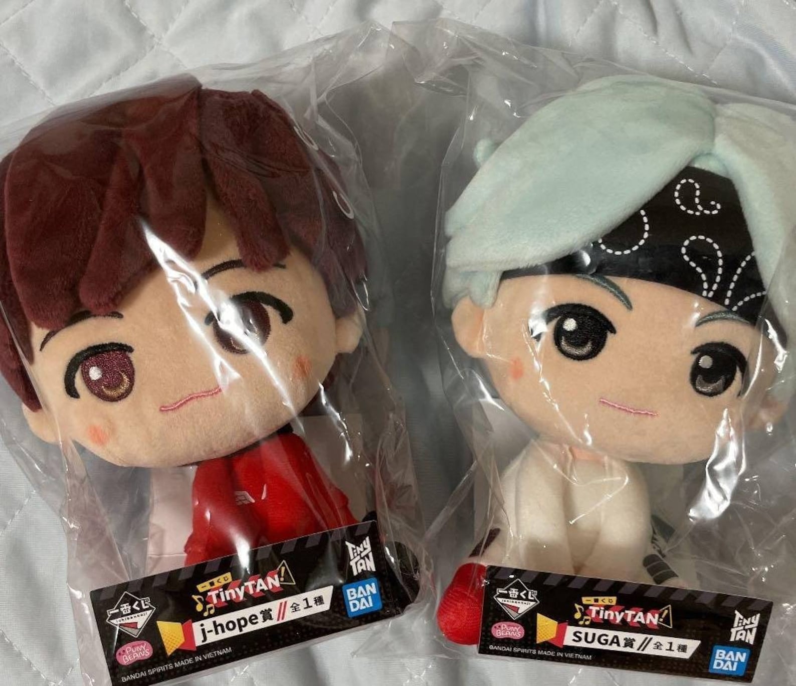 Tiny Tan Bts Tae Suga Jungkook Jhope Jimin Rm Plush Official Etsy UK
