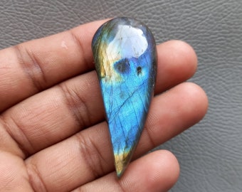 Natural Flashy Labradorite Cabochon Fancy Labradorite Gemstone Cabochon Smooth Polished Handmade Flashy Gemstone for Jewelry M1441-M1444