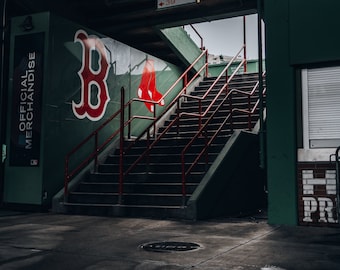 PHOTO | Fenway Park Ramp to Field | Paper, Canvas & Foam Board Prints | Always FREE Photo Shipping!