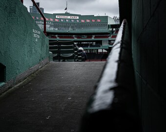 PHOTO | Fenway Park Ramp to Field | Paper, Canvas & Foam Board Prints | Always FREE Photo Shipping!