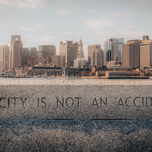PHOTO | Boston Skyline as Seen from East Boston | Paper, Canvas & Foam Board Prints | Always FREE Photo Shipping!