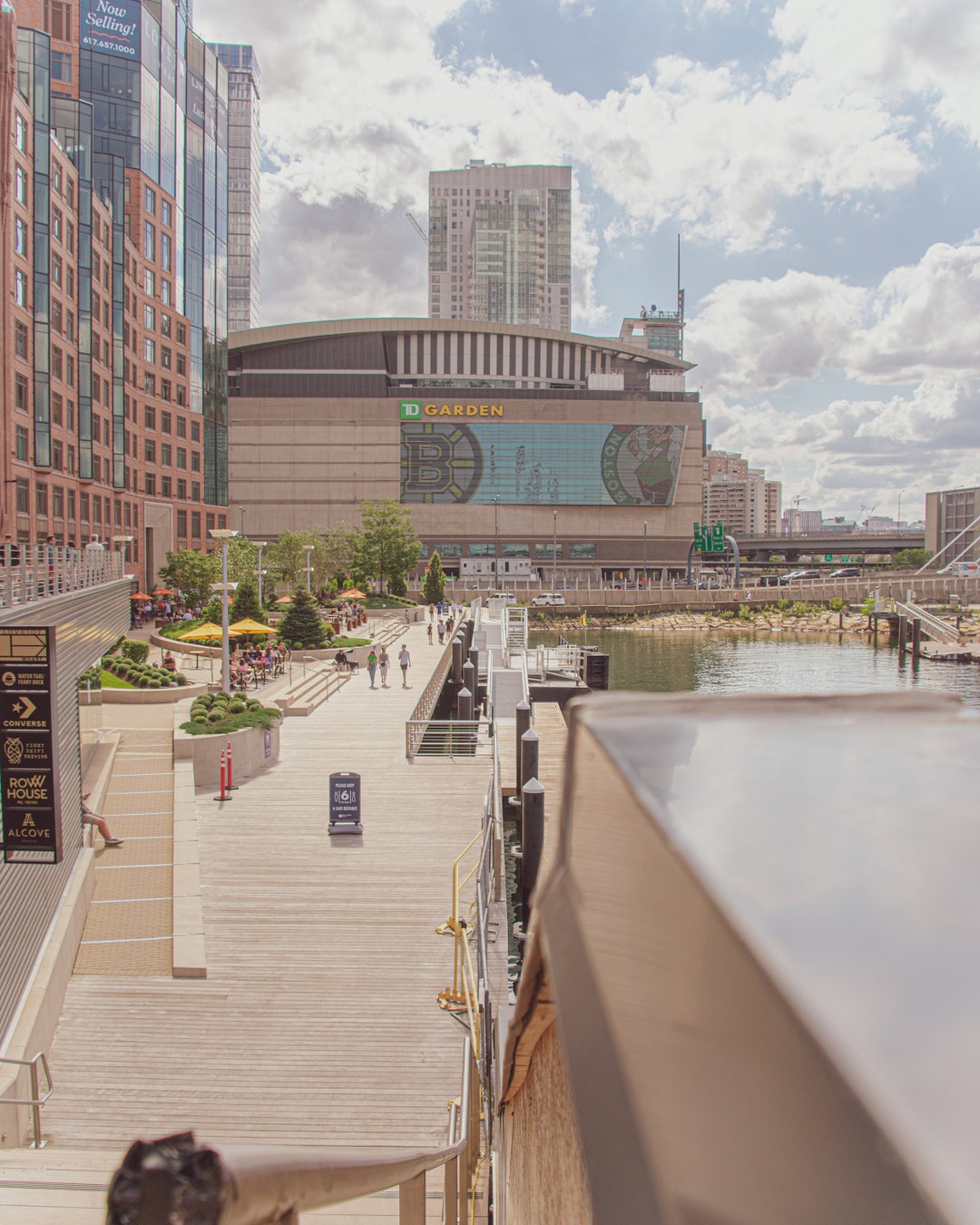 PHOTO | TD Garden Boston as Seen From the Steps of the Converse ...