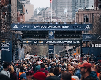 PHOTO | Boston Marathon Finish Line| Paper, Canvas & Foam Board Prints | Always FREE Photo Shipping!