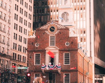 PHOTO | Old State House on July 4th | Paper, Canvas & Foam Board Prints | Always FREE Photo Shipping!
