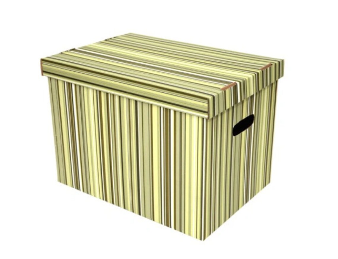 Decorative Storage Boxes Home Office Box Organiser Archive Etsy