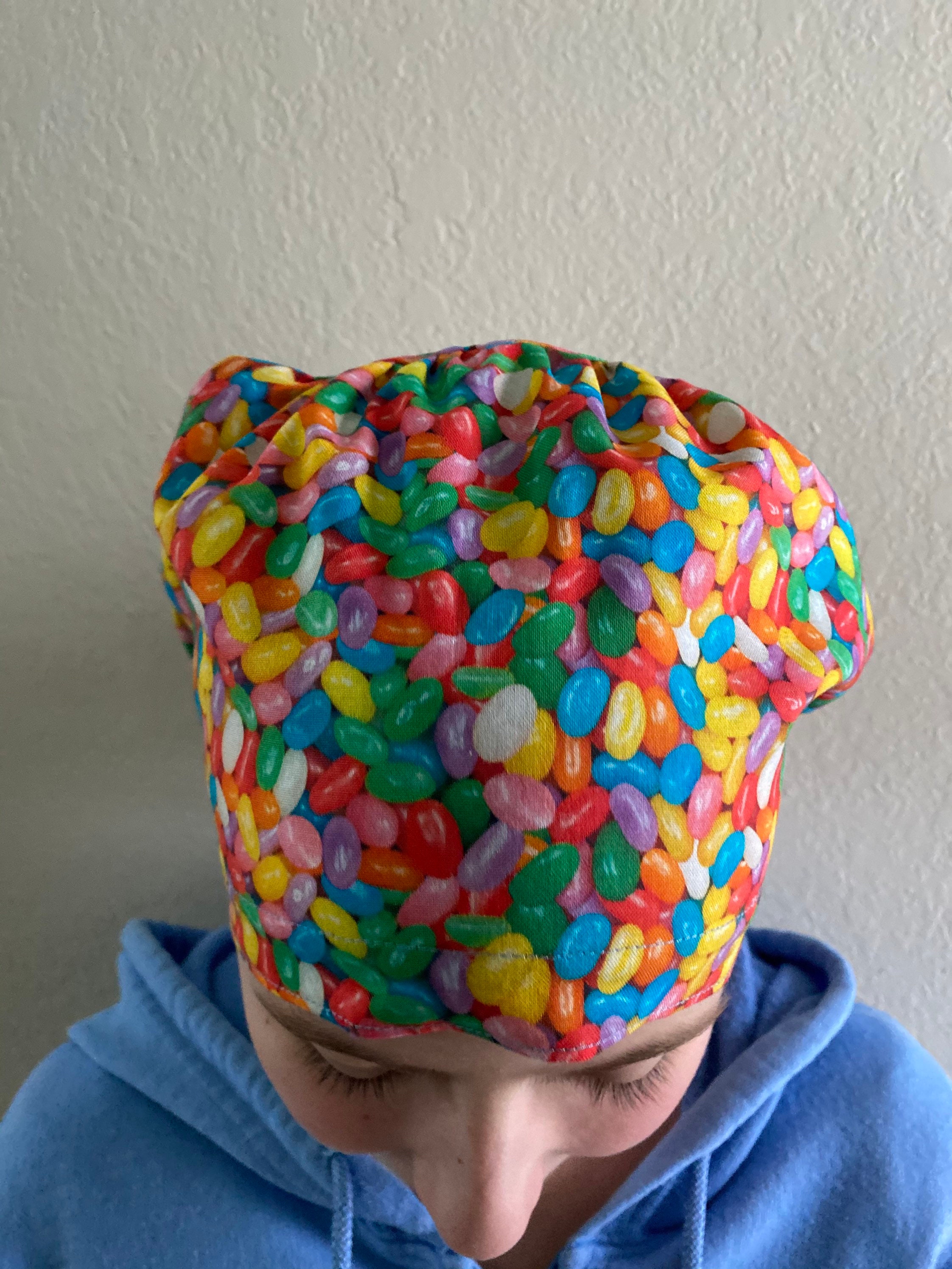 Jelly Beans Scrub Cap Euro Scrub Cap Surgical Scrub Hats Etsy