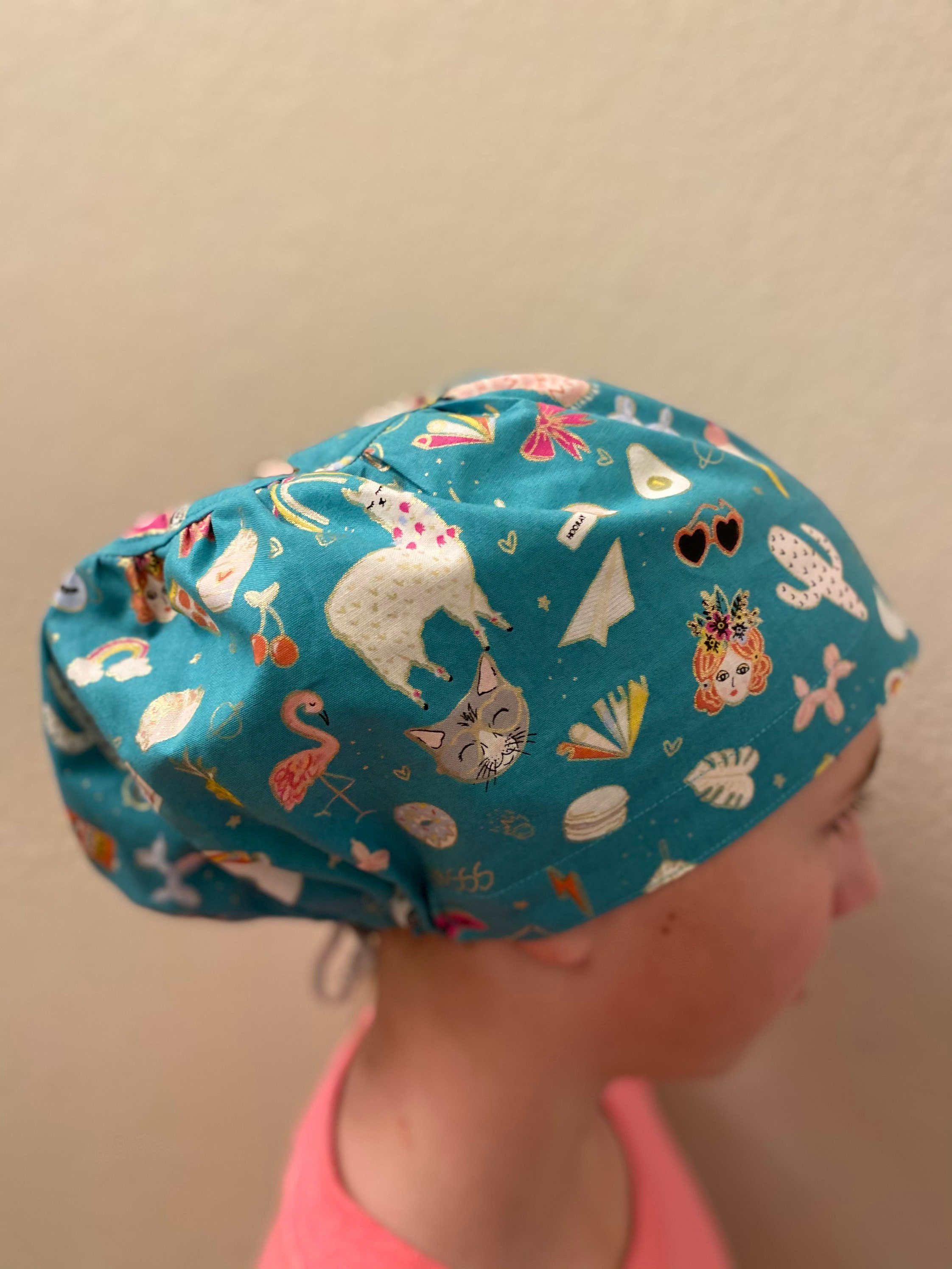 All for Fun Scrub Cap Euro Scrub Cap Surgical Scrub Hats Etsy