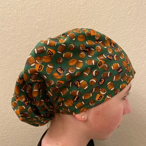 Football Scrub Cap, Euro Scrub Cap, surgical scrub hats, scrub hat, scrub caps for women, surgeon scrub caps
