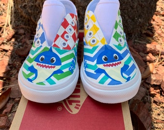 baby shark vans etsy