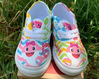 baby shark vans etsy