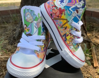 converse rick and morty