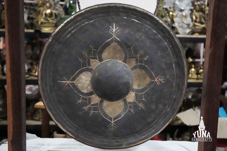Burmese Meditation Sound Healing Temple Gong Multiple Sizes Etsy