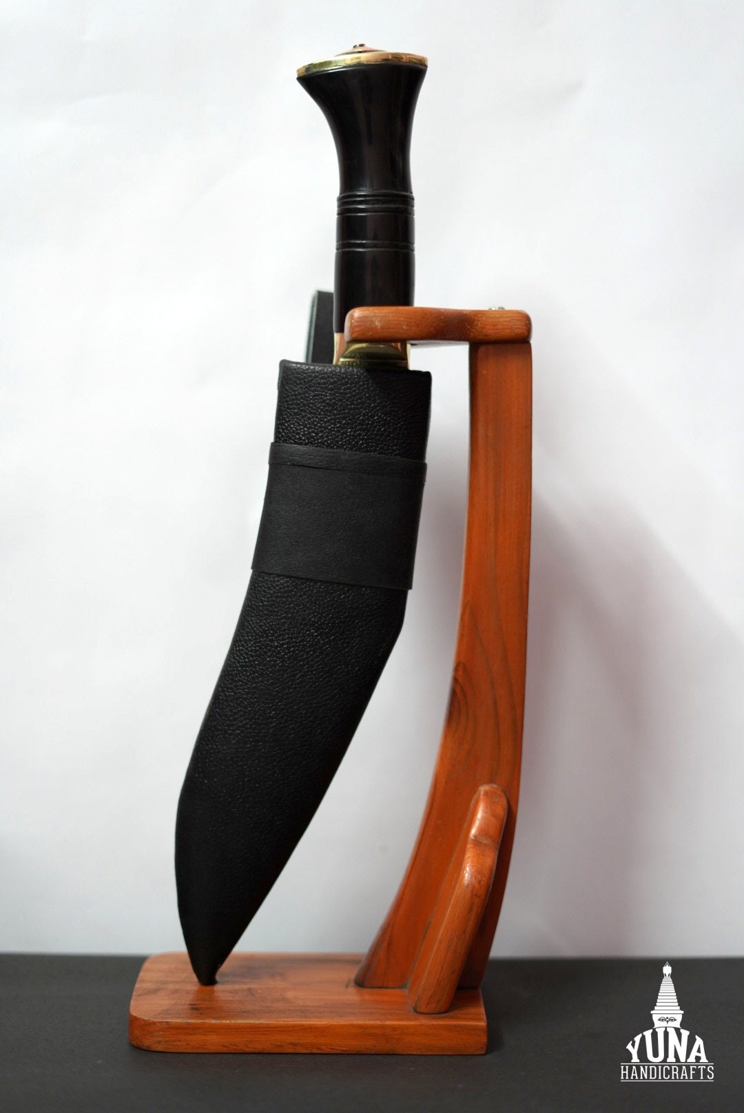 Wooden Kukri or Khukuri Display Stand Etsy