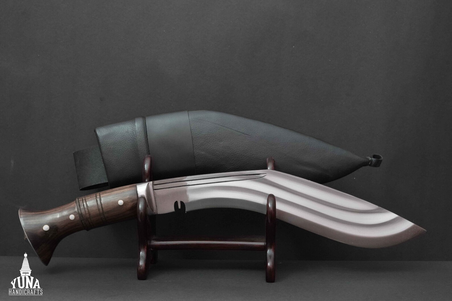 Wooden Kukri or Khukuri Display Stand Etsy