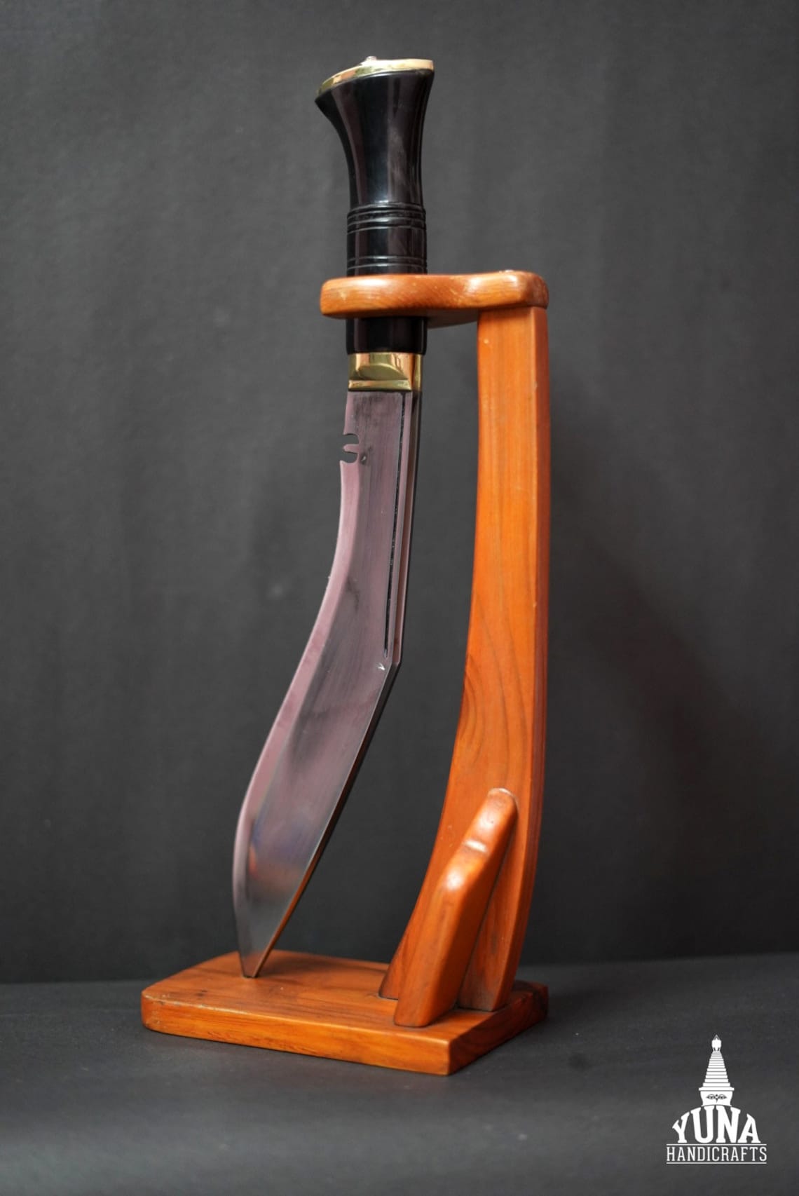 Wooden Kukri or Khukuri Display Stand Etsy