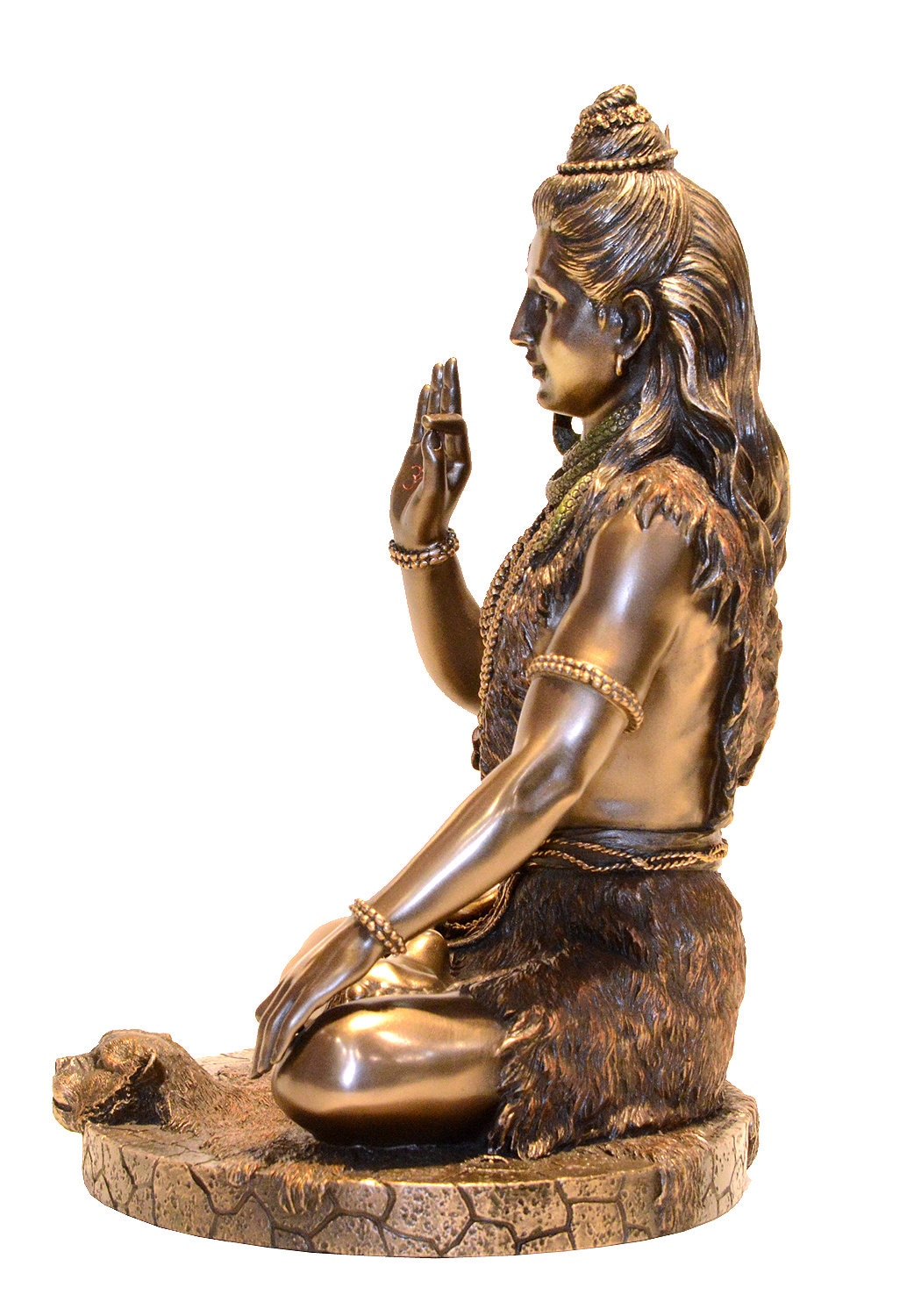 シヴァ神　銅像　インテリア Amazon.co.jp: Top Collection ヒンドゥー教神シヴァ神 瞑想 ブロンズ