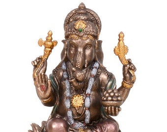 Ganesh Statue , Lord Ganesha Statue, 3 inch, Small Ganesha Statue, Ganesh for Altar, Small Vinayak Statue, Ganesha Statue, Temple Ganesha