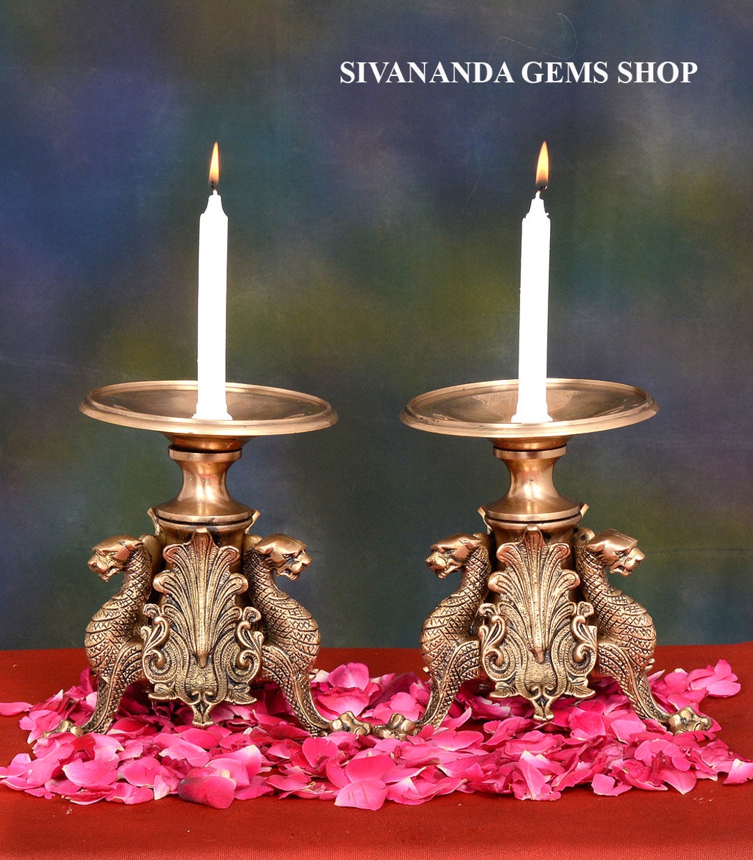 Prayer Candle Stand puja Candal Standhome of Etsy