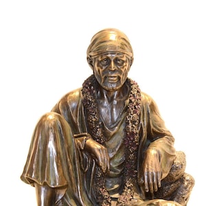 6.5&quot; Shirdi Sai Baba Statue: Hindu God, Indian Spiritual Master