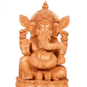Ganesh Statue, Lord Ganesha Statue, Ganesha Statue, Ganesha Idol, Ganesh for Altar, Hindu Deities, Elephant God, Good Luck God,