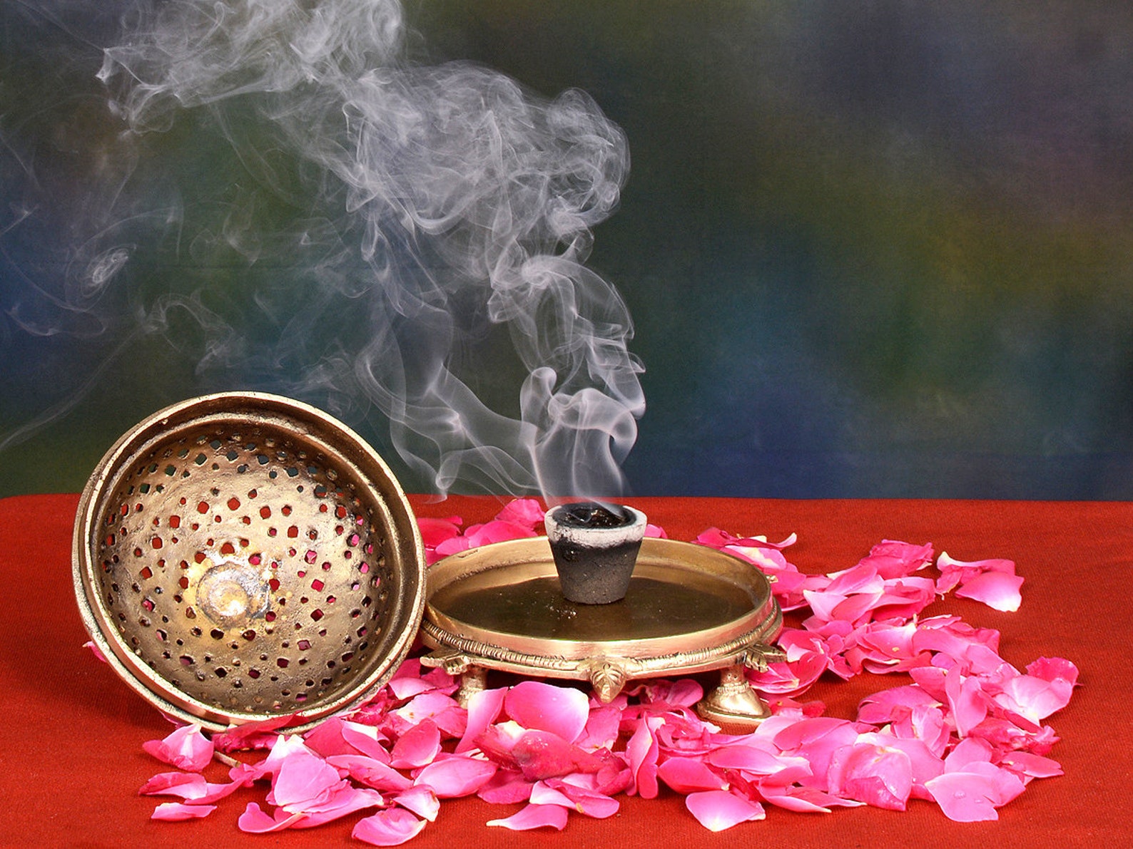 Brass Incense holder Incense BurnerBrass Dhoop Box Diya Etsy