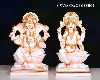 Lakshmi Ganesha statue, , Ganesh statue, Lakshmi statue, Laxmi Ganesh, Diwali gift, Ganesh idol ,Ganesh for altar, goddess Laxmi