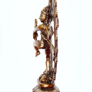 Dancing shiva Natraj,13.5inches,Brass Dance gift Statue,Shiva Statue, Nataraja statue, shiva sculpture, shiv Nataraja, natraj statue image 5