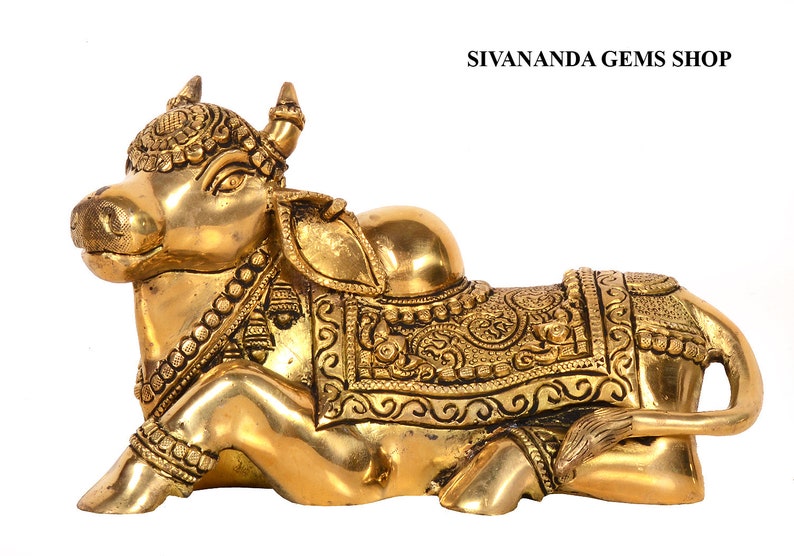 Nandi Statue Gatekeeper of Shiva & Parvati God Nandi Statue Etsy