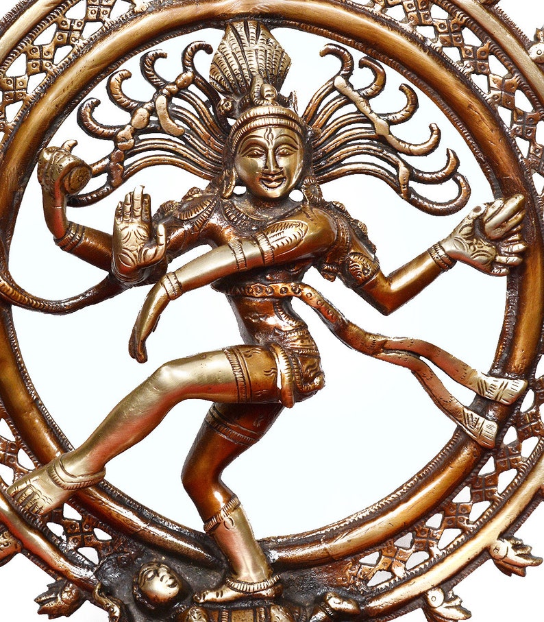 Dancing shiva Natraj,13.5inches,Brass Dance gift Statue,Shiva Statue, Nataraja statue, shiva sculpture, shiv Nataraja, natraj statue image 2