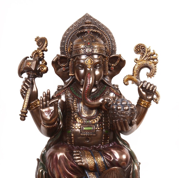 Lord Ganesha Statue Lord Ganesh Statue 18 Hindu Good | Etsy