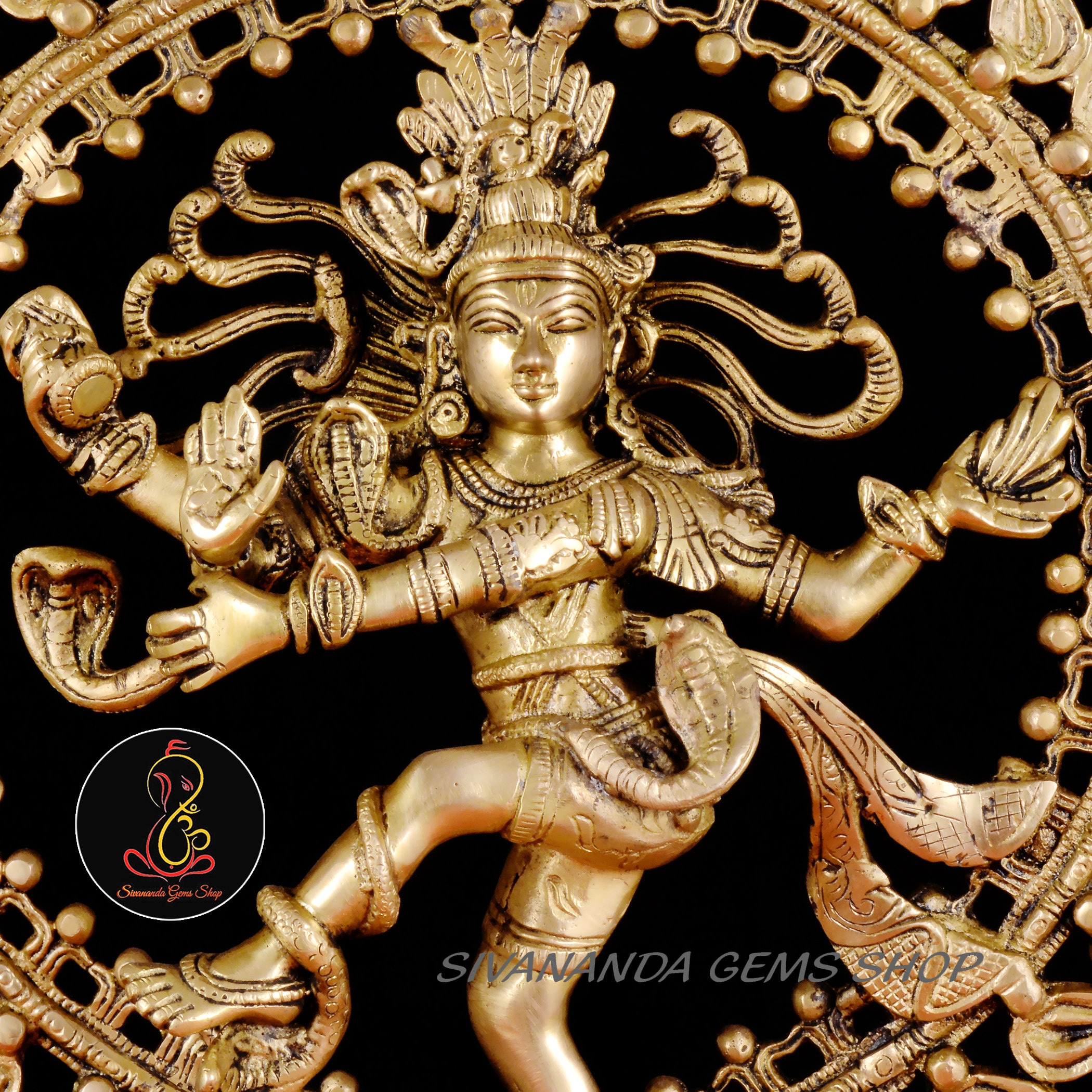 大きな20インチのナタラージャ像: マハデブ・シヴァ・ナタラージの彫刻