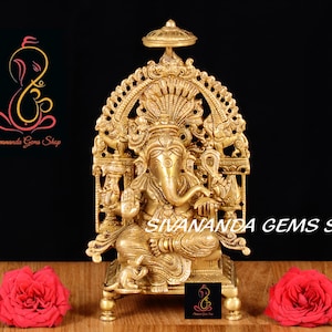 Ganesh Statue , Lord Ganesha Statue, Small Ganesha Statue, Brass Ganesha, Ganesh for Altar, Small Vinayak Statue, Ganesha Statue