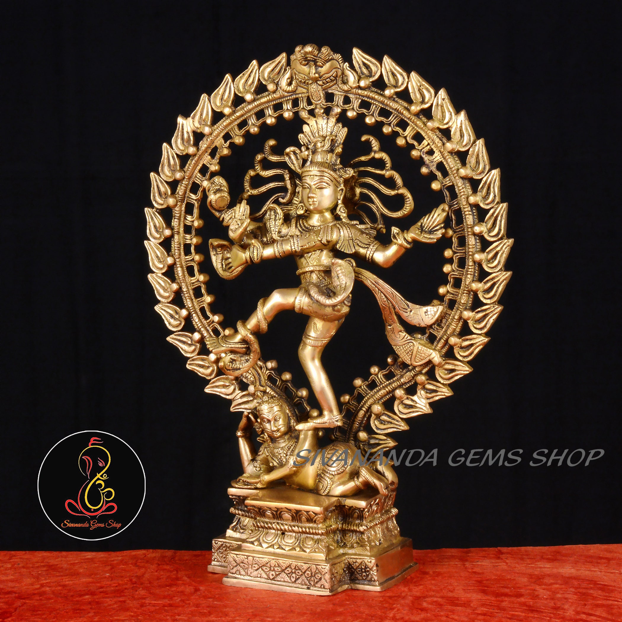 大きな20インチのナタラージャ像: マハデブ・シヴァ・ナタラージの彫刻