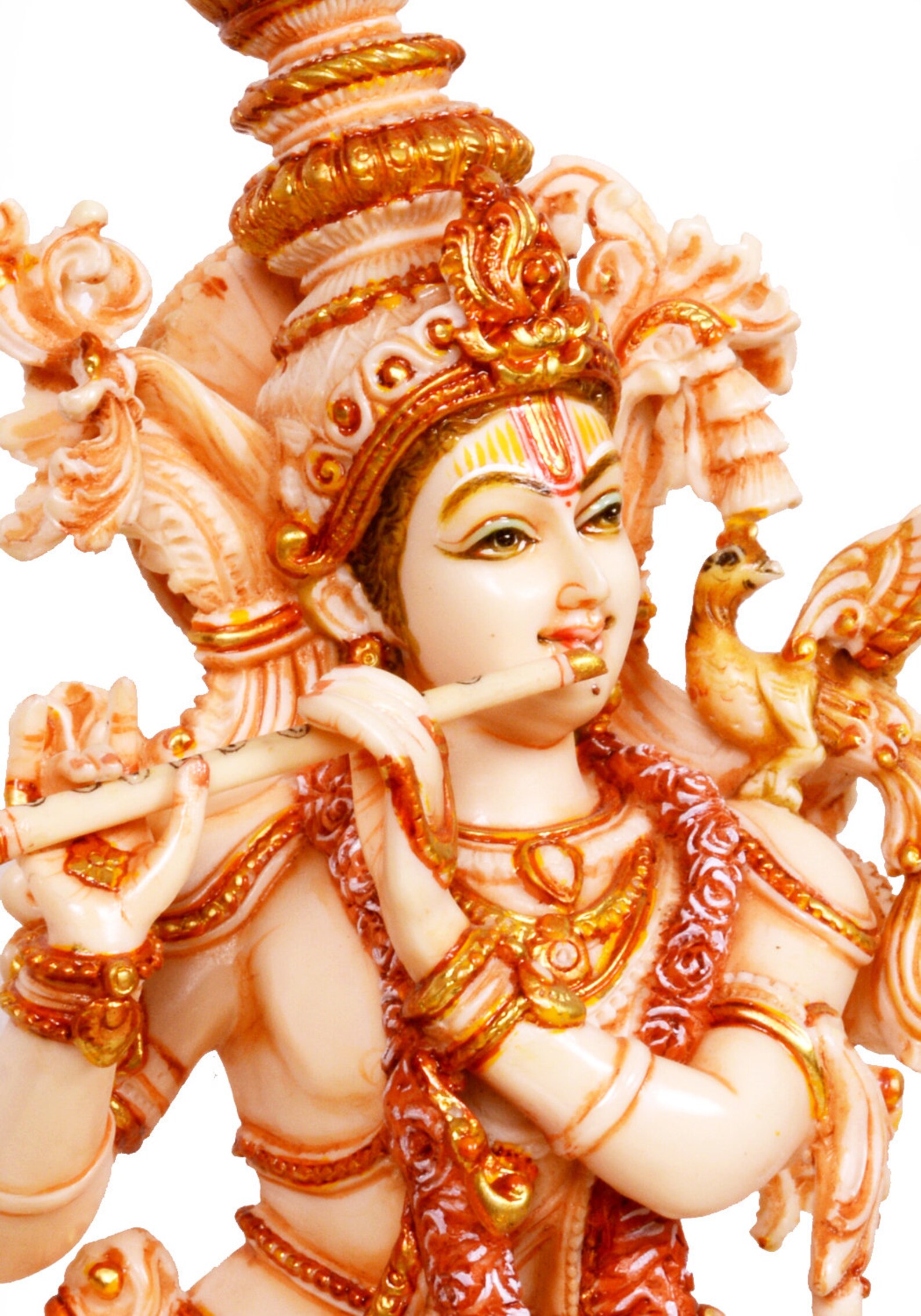 Krishna Statue Lord Krishna Statue 15 Inch Krishna Idol Etsy