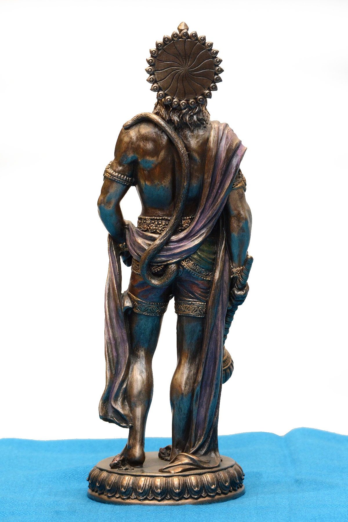 ハヌマーン像、ヒンドゥー教の猿神、インド美術、10.5インチ - Etsy 日本