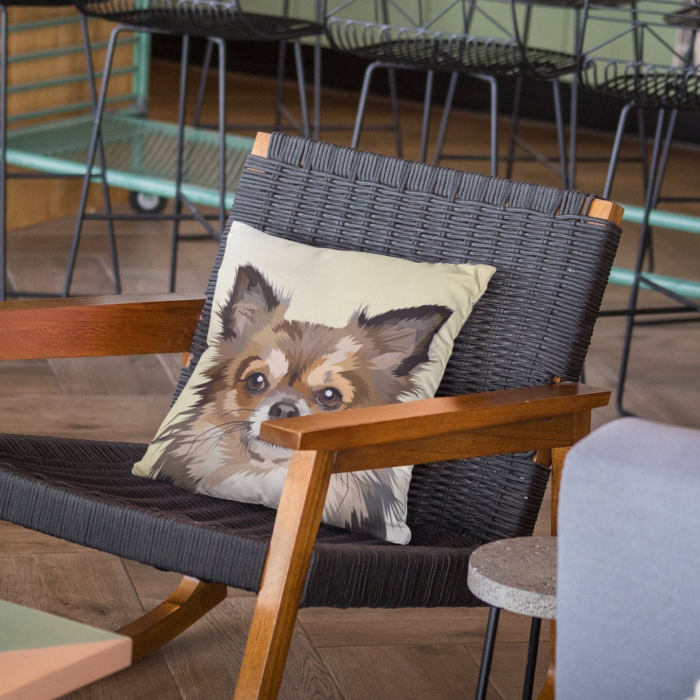 Cute Dog Face Pillow Etsy